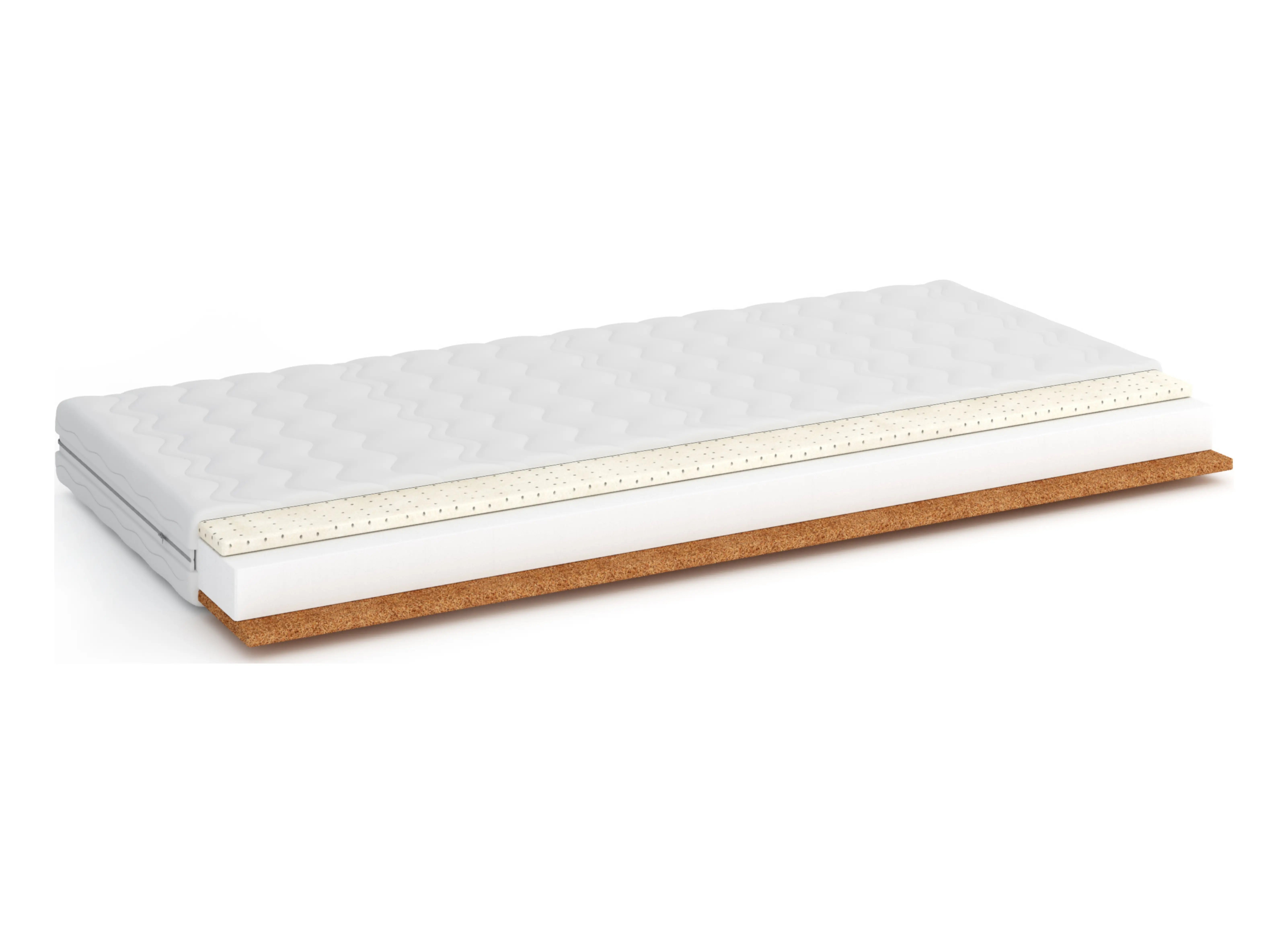 DREAM 90x200 średnio twardy 11 cm piankowy kokosowy lateksowy materac Lano Meble